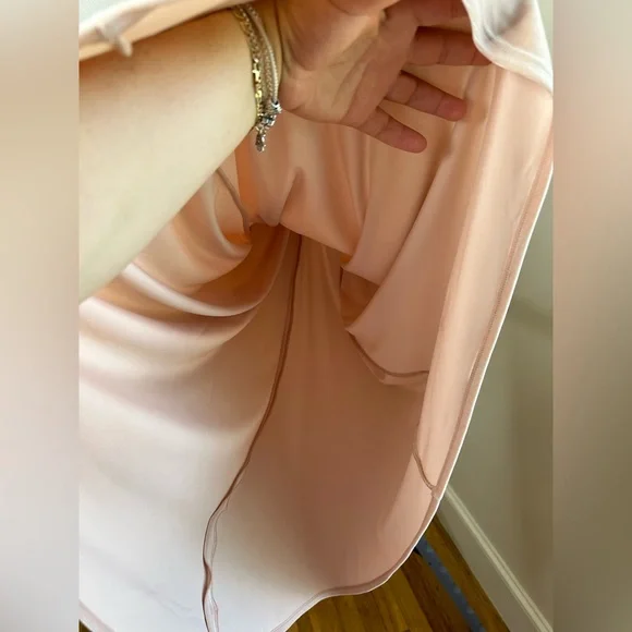 NWT A.L.C ORLY RUCHED MAXI SKIRT